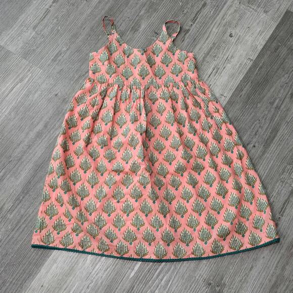 Yo Baby Pink Floral Spring Summer Dress Girl's 5 - Picture 9 of 9